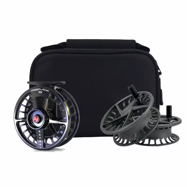 Lamson Remix S-Series Smoke 3-Pack - Waterworks Lamson -fluehjul - 708332006324 - 1