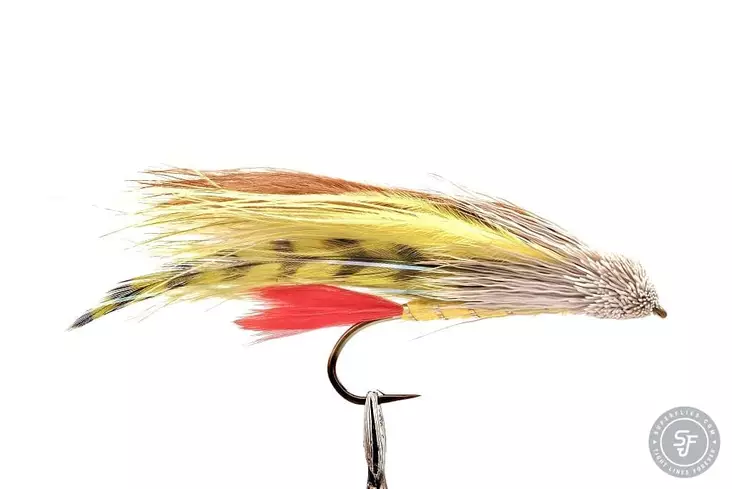 Marabou Muddler Perch Streamer - Streamers og leech - 8859202532794 - 1