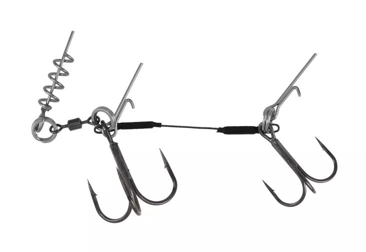 Mikado Jaws Titanium Stinger Double - Shallow rigger og tilbehør - 5900637141624 - 1