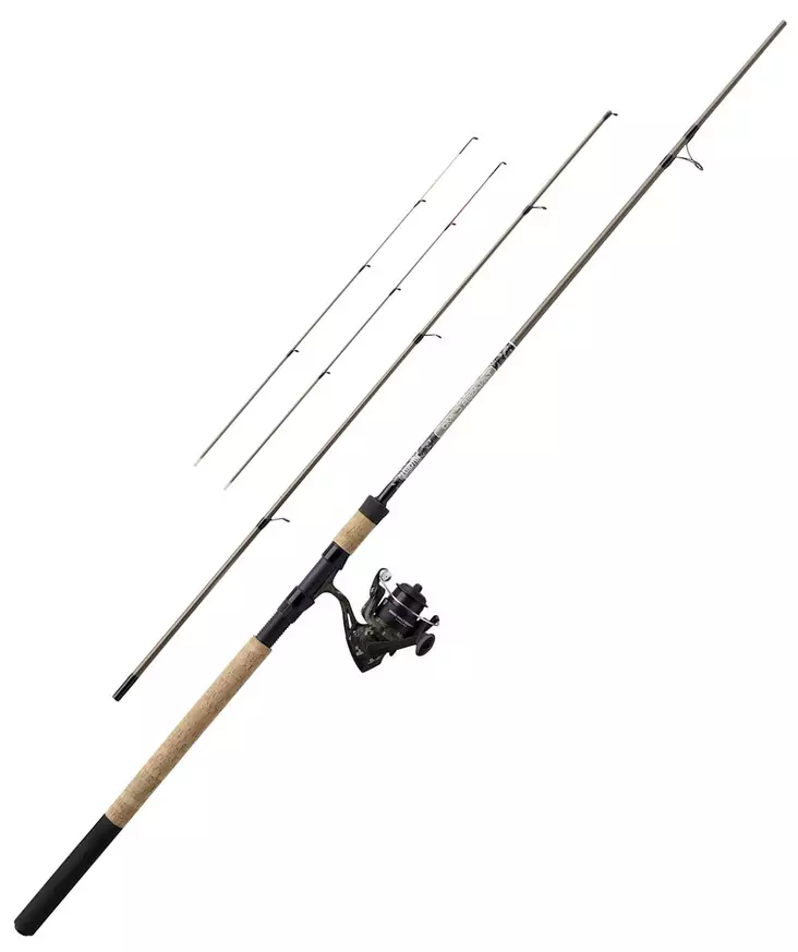 Mitchell Tanager Camo II Quiver Combo 240cm 10-50g - Øvrige spinnestænger - 022021656424 - 1