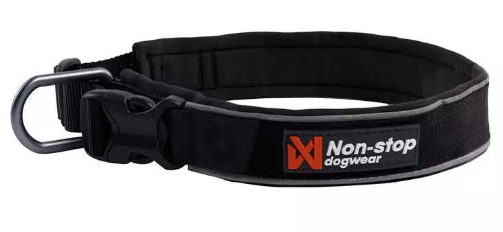 Non-stop Dogwear Roam Collar Black - Hundehalsbånd - 7071652034524 - 1
