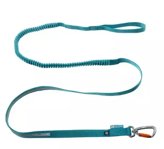 Non-stop Touring Bungee 23mm 3,8m Teal - Hundesnore - 7071652154024 - 1