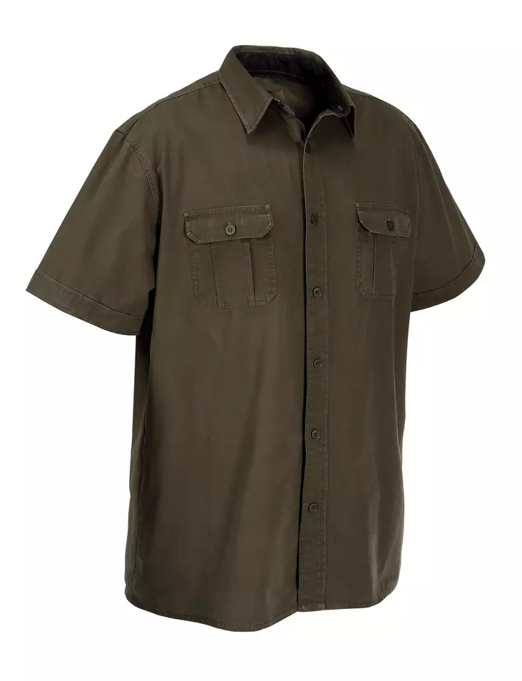 Nordhunt Serengeti Stretch Shirt Dusty Olive - Jægertrøjer - 1000000014624 - 1