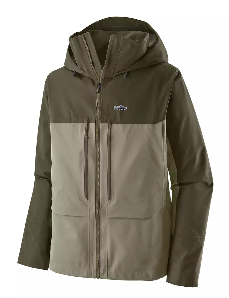Patagonia Mens Swiftcurrent Wading Jacket, River Rock Green - Vadejakker - 196924824294 - 1