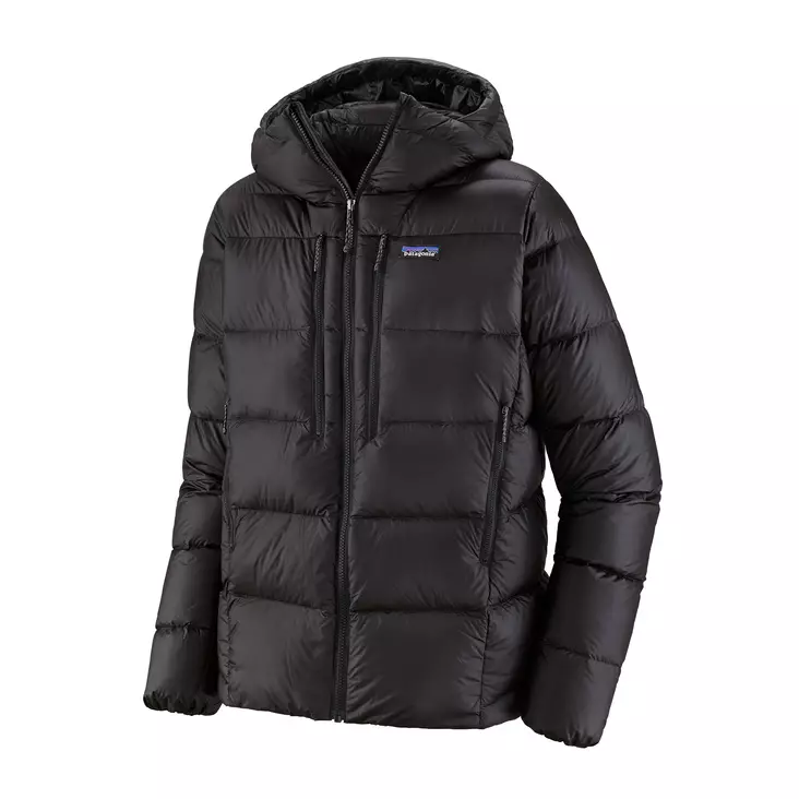 Patagonia Ms Fitz Roy Down Hoody Black on Black - Dunjakker herrer - 195699357884 - 1