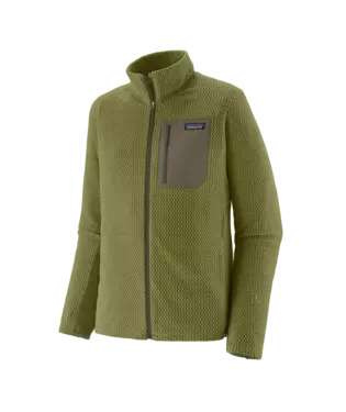 Patagonia Ms R1 Air Jkt Caper Green - Fleecetrøjer - 198077516934 - 1