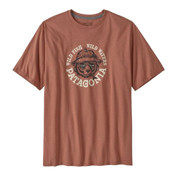 Patagonia M's Take a Stand Responsibili-Tee Sienna Clay - T-shirts - 196924160774 - 1