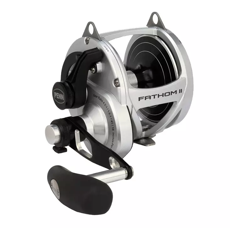 Penn Fathom II Lever Drag 2-Speed - Hav- og trollinghjul - 031324283534 - 1