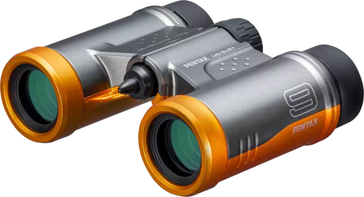 Pentax Binoculars UD 9x21 Gray Orange - Traditionelle kikkerter - 4549212301834 - 1