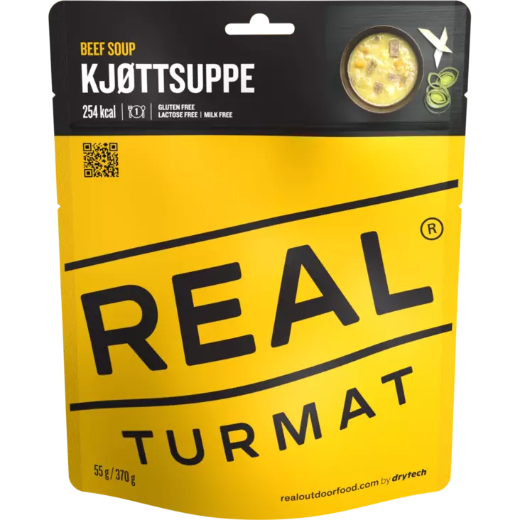 Real Turmat Beef Soup - Campingmadras - 7036480053314 - 2