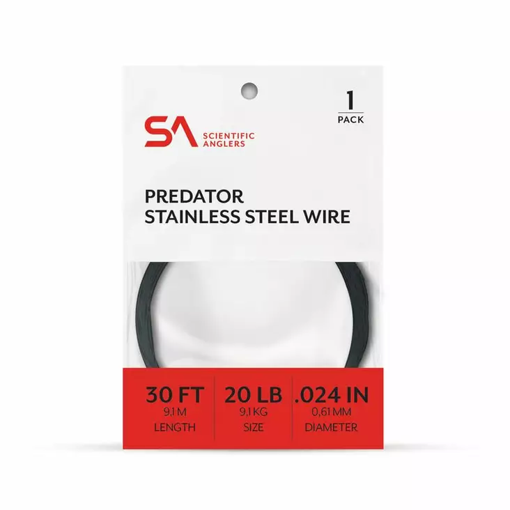 Scientific Anglers Black-Coated Stainless Wire - Forfangsmateriale - 840309127264 - 2