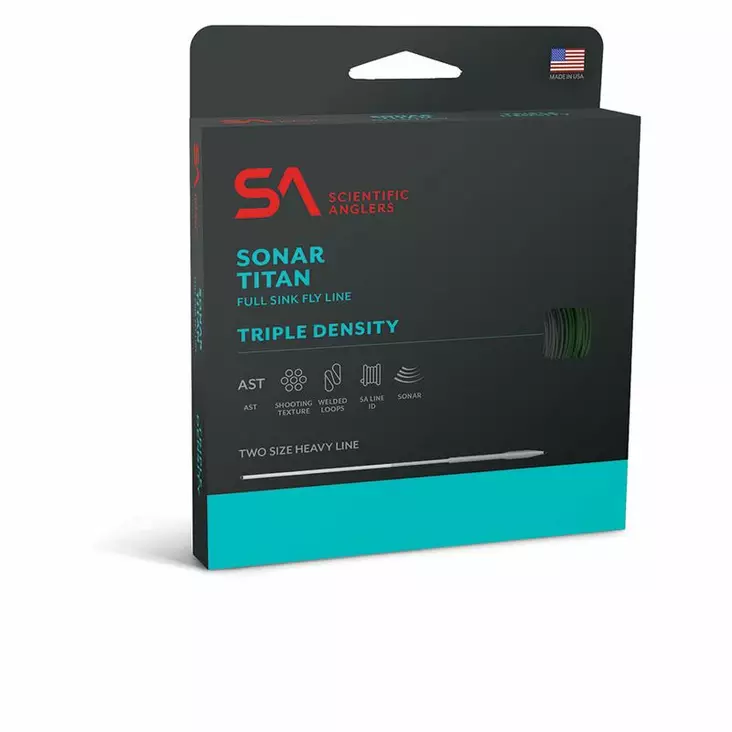 Scientific Anglers Sonar Titan Triple Density I/S2/S3 - Synkeliner - 840309136044 - 2