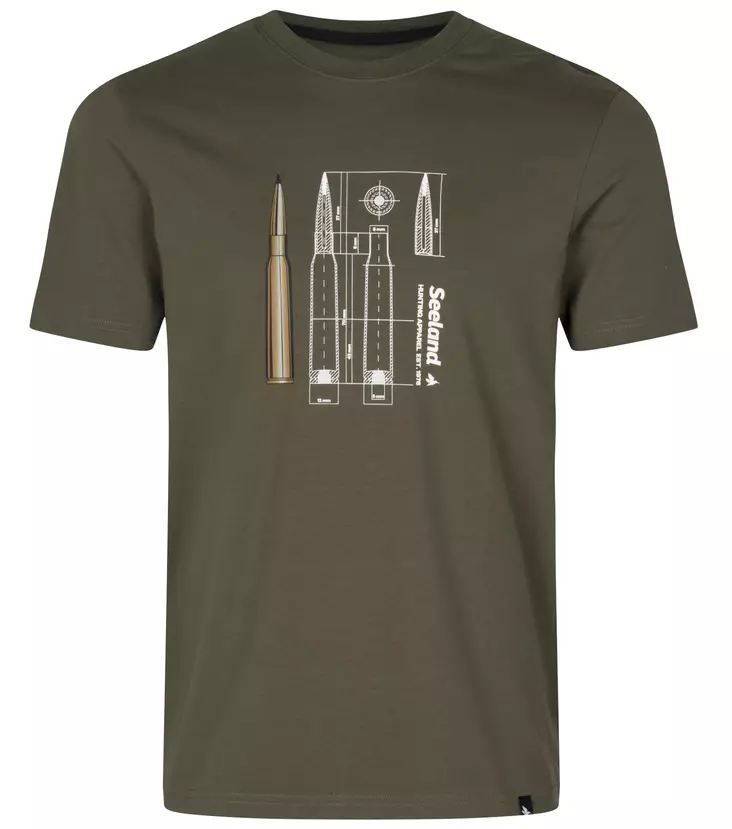 Seeland Bullet T-Shirt Grape Leaf - Jægertrøjer - 5714733651914 - 1