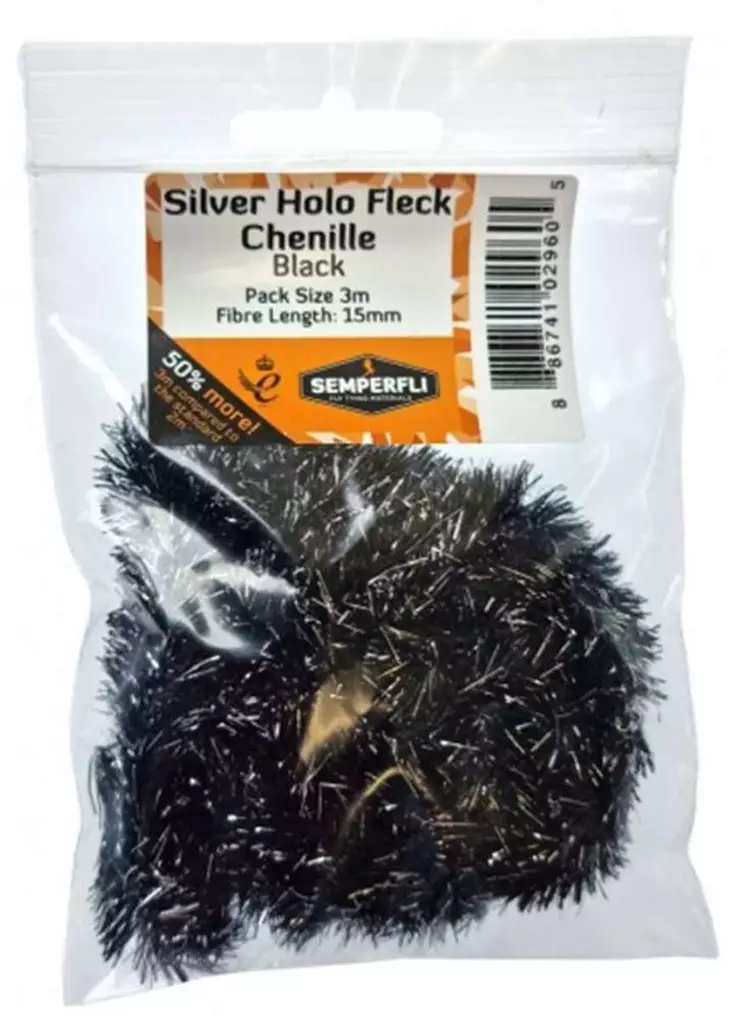 Semperfli Tinsel Fleck Chenille 15mm - Chenille - 40850000044444 - 1