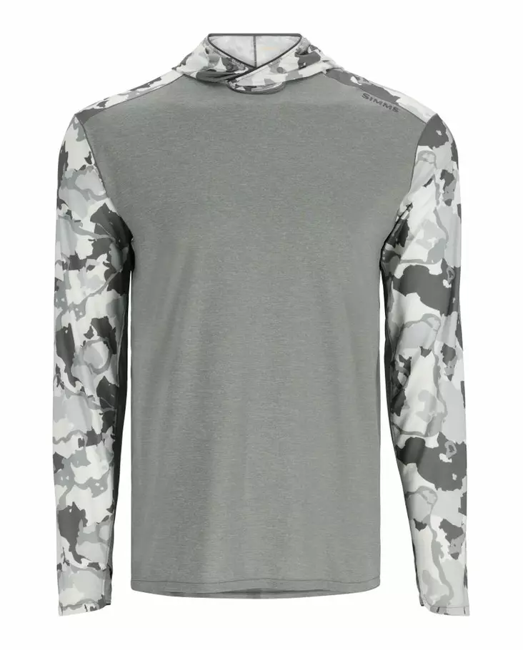 Simms Bugstopper SolarFlex Hoody Cinder Regiment Camo Cinder - Hættetrøjer - 694264615294 - 1