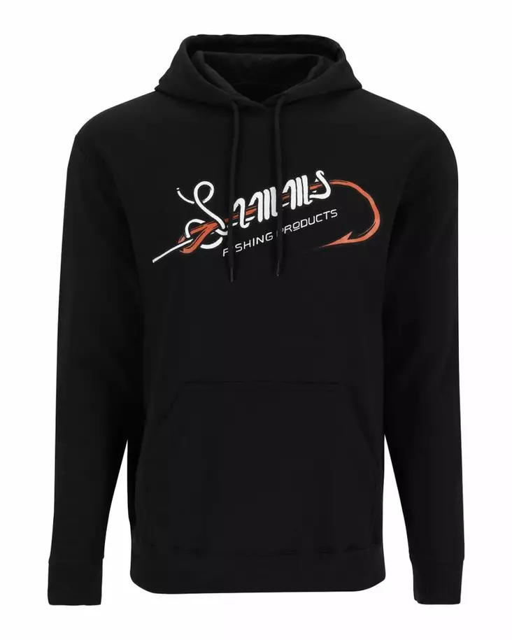 Simms Hook and Loop Hoody Black - Hættetrøjer - 694264667354 - 1