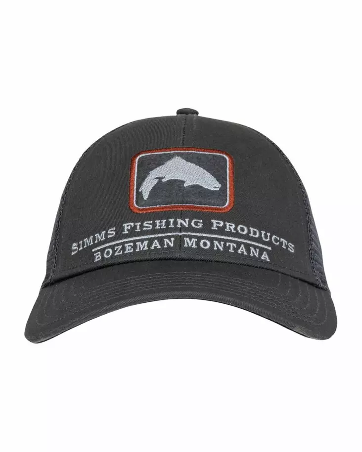 Simms Trout Icon Trucker Carbon - Truckere - 694264565674 - 1