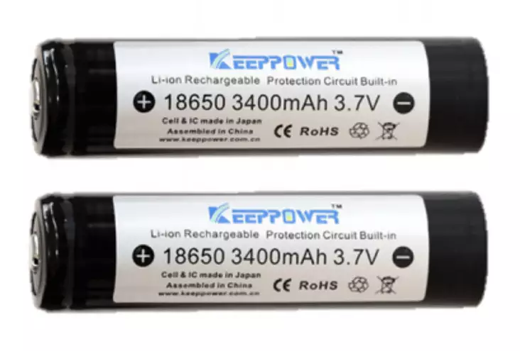 Ultracom Battery 18650 Sanyo 2pcs - Ultracom-hundesporer - 6970906550234 - 1
