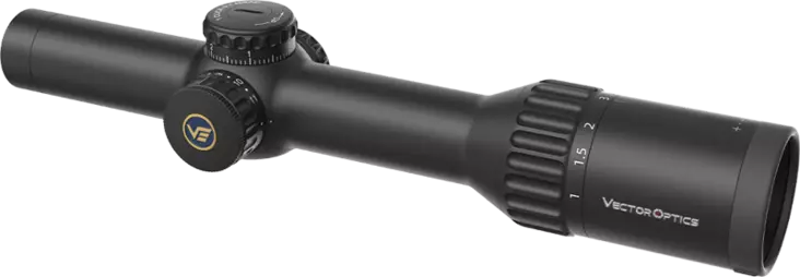 Vector Optics Continental x10 1-10x24i ED Fiber SFP - Øvrige kikkertsigter - 6976386126044 - 1