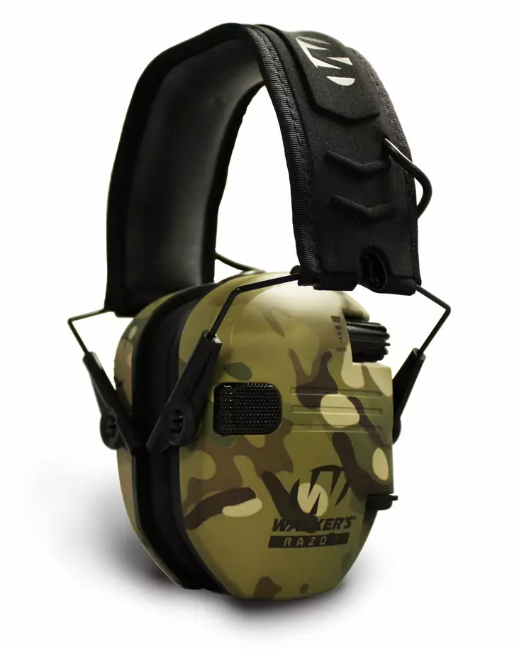 Walker's Razor Slim Electronic Ear Muff Multicamo - Høreværn - 888151017814 - 2