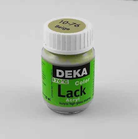 Deka Lack 25ml - Opløsningsmiddelbaserede farver og lakker - SAMDL25 - 2
