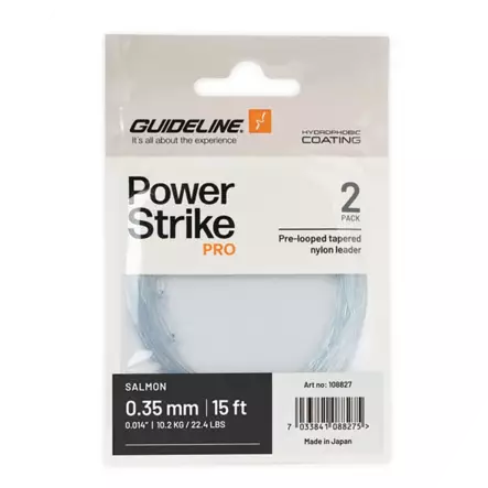 Guideline Power Strike PRO Salmon 15ft - Taperede Nylon -forfang - 7033841088275 - 1