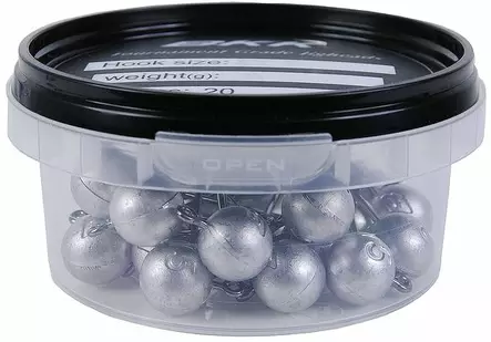 K.P Round Jig Head Bulk 5g #1 - Jighoveder - 4251549189985 - 1