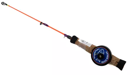 Kirpun Kämmenvapa ELLA 50mm/38cm Orange, Flex - Traditionelle isfiskestænger - 6438407010935 - 1