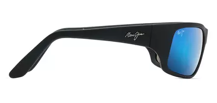 Maui Jim Peahi - Matte Rubber Black Frame with Blue Hawaii Lens - Glaslinser - 603429041335 - 2