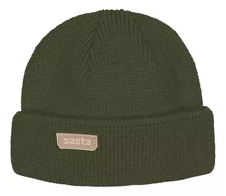 Sasta Muje Beanie Dark Olive - Jægerens hovedbeklædning - 6419619135265 - 1