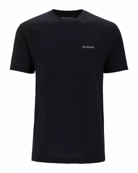 Simms Classic Tackle T-Shirt Black - T-shirts herre - 694264678985 - 2