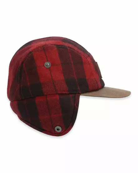 Simms Coldweather Cap Red Buffalo Plaid - Kasketter - 694264633205 - 2