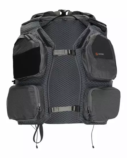 Simms Flyweight Vest Pack Smoke - Brysttasker og mavebælter - 694264653395 - 1