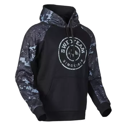 Swedteam Ridge Hoodie DSV Black - Jægerens basis- og mellemlag - 7330144052805 - 1
