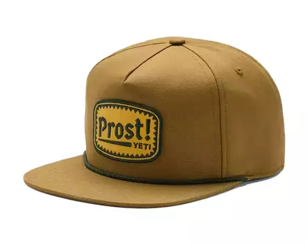 Yeti Prost Flat Brim Rope Hat Brown - Kasketter - 888830516065 - 1