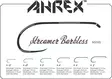 Ahrex NS105 Streamer Down-Eye Barbless - Uden modhager - 655043954485 - 2