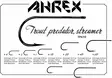 Ahrex TP610 Trout Predator Streamer - Streamerkroge - 655043964385 - 5