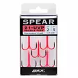 BKK Spear-21 UVP Treble 5pcs #1/0 - Kroge - 6941780959895 - 1