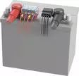 Blue Sea Systems Fuse Block ST-Blade BTM 4 Circuits Kit - Kontakter og kabler - 632085050245 - 2