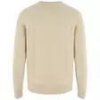 Fjällräven Logo Knit Sweater M Light Beige - Skjorter - 7323451199585 - 2