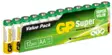 GP Super Alkaline AA 12kpl paristo - Batterier og powerbanks - 4891199217005 - 1