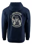 Grundens Displacement DWR Hoodie SGDN - Hættetrøjer - 0840316341295 - 2