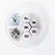 Grundens HEXAGRIP Cleat & Stud Puck Pack Silver - Dupper - 0840316311595 - 3