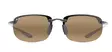Maui Jim Hookipa - Gloss Black Frame with HCL Lens - Plastlinser - 603429008505 - 3