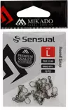 Mikado Round Snap With Swivel 10pcs - Låse & svirvler - 5900637056485 - 2