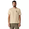 Patagonia Mens Balance Organic T-Shirt Peace Seeds: Undyed Natural - T-shirts - 198077239185 - 3