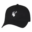 Sasta Small Deer Cap Black - Jægerens hovedbeklædning - 6419619255505 - 1
