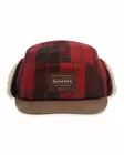Simms Coldweather Cap Red Buffalo Plaid - Kasketter - 694264633205 - 1