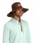 Simms Cutbank Sun Hat Chestnut - Kasketter og huer - 694264596265 - 2