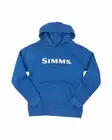 Simms Kid's Simms Logo Hoody Royal - Hættetrøjer - 694264584095 - 2